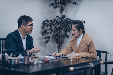 客户洽谈